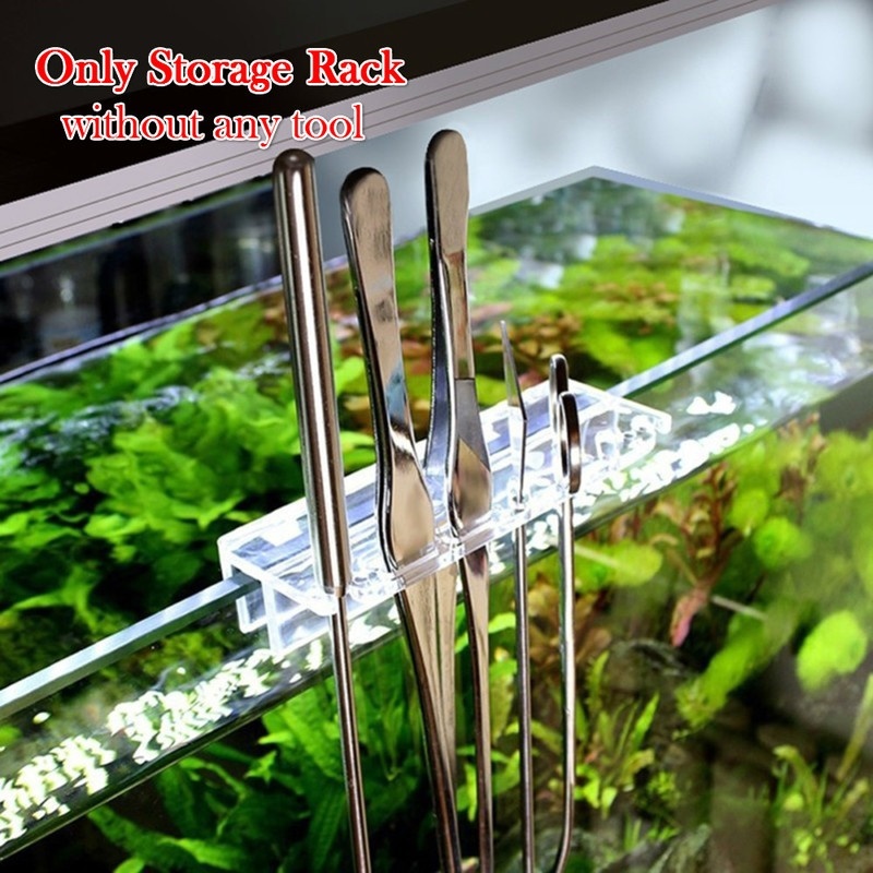 Aquarium Plant Holder - Estante de almacenamiento de herramientas para