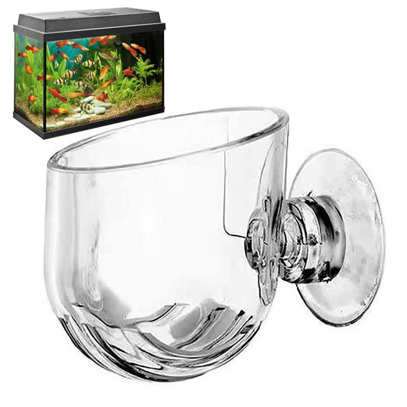 Aquarium Plant Seeds - Taza acrílica para plantas acuáticas, alimentador