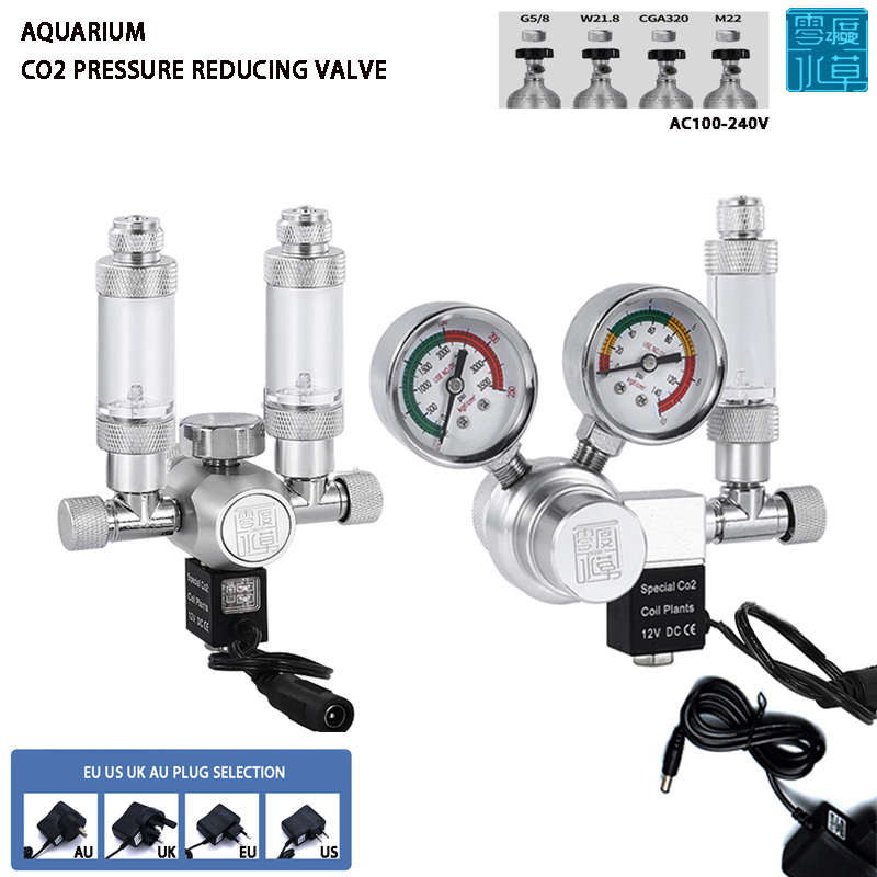Planted Aquarium Parameters - Regulador de CO2 para Acuario, Válvula