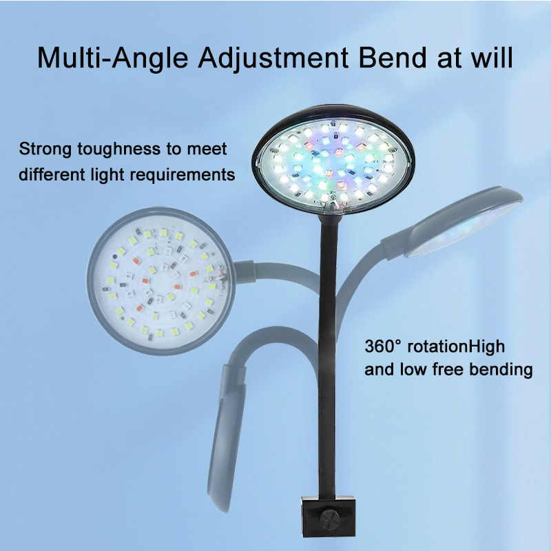 Lámpara LED USB para acuario,  - Aquarium Planted Tank Light reseña y precio