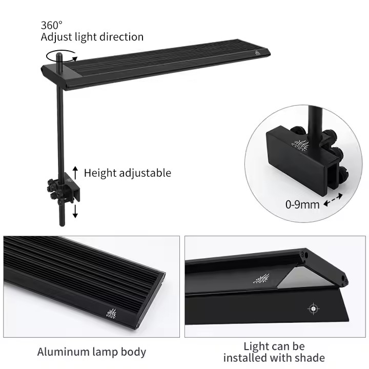 Luces para Acuario WEEK AQUA S - Aquarium Planted Tank Light reseña y precio