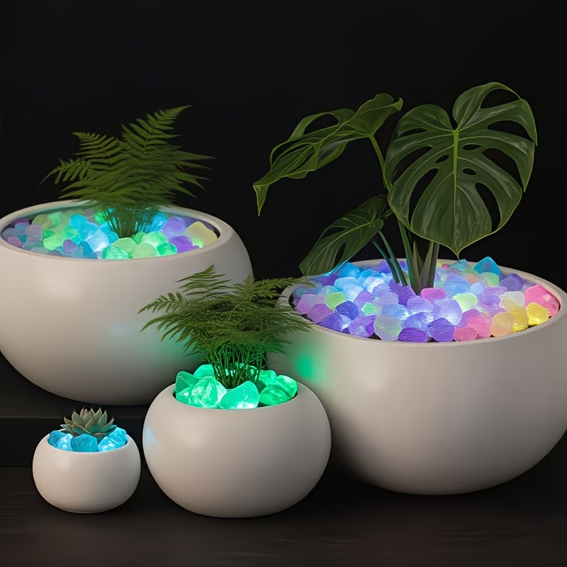 Juego de 300 Piedras Luminosas - Aquarium Planting reseña y precio