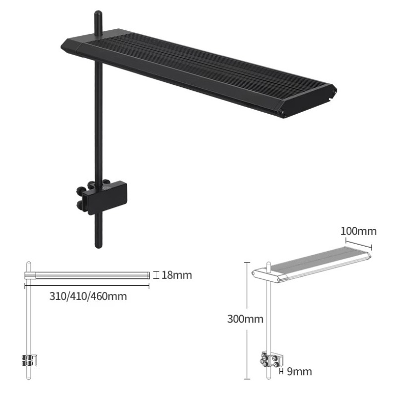 Lámpara LED S450 de 35W RGB UV - Planted Aquarium Uv Light reseña y precio