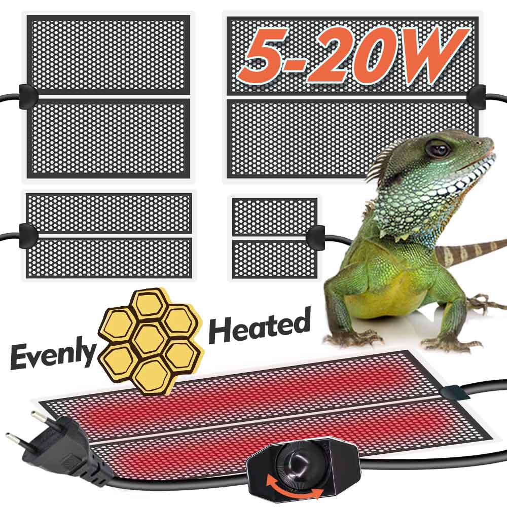 Estera térmica para reptiles d - Planted Aquarium Heater reseña y precio