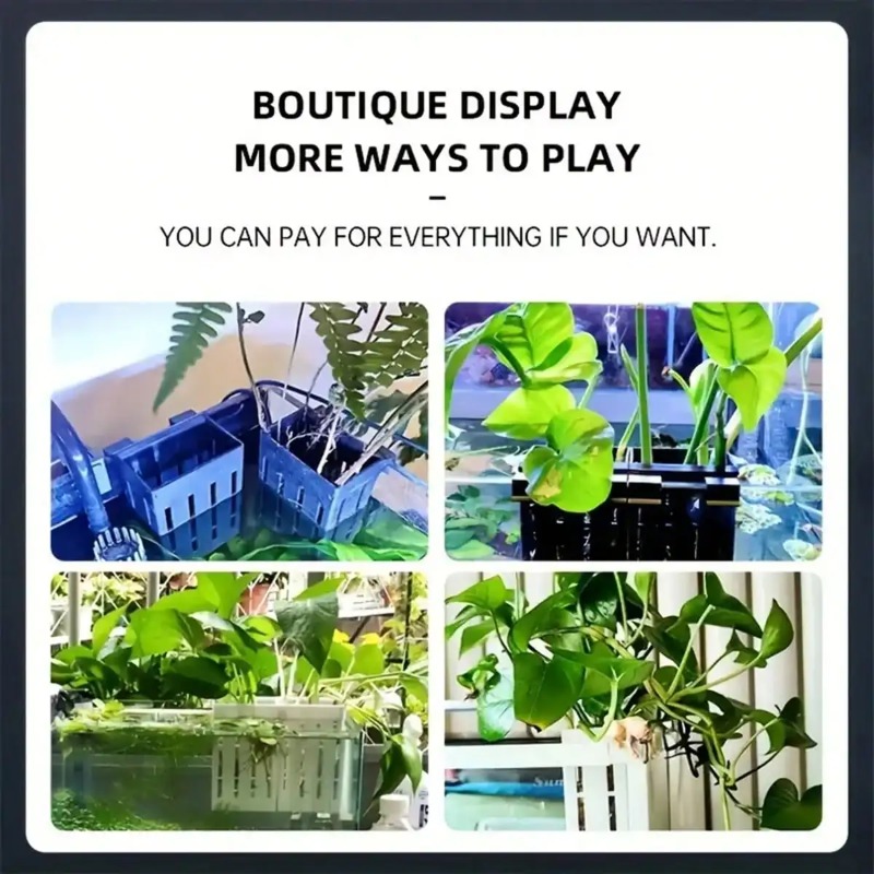 Soporte para Plantas de Acuari - Aquarium Plant Holder reseña y precio