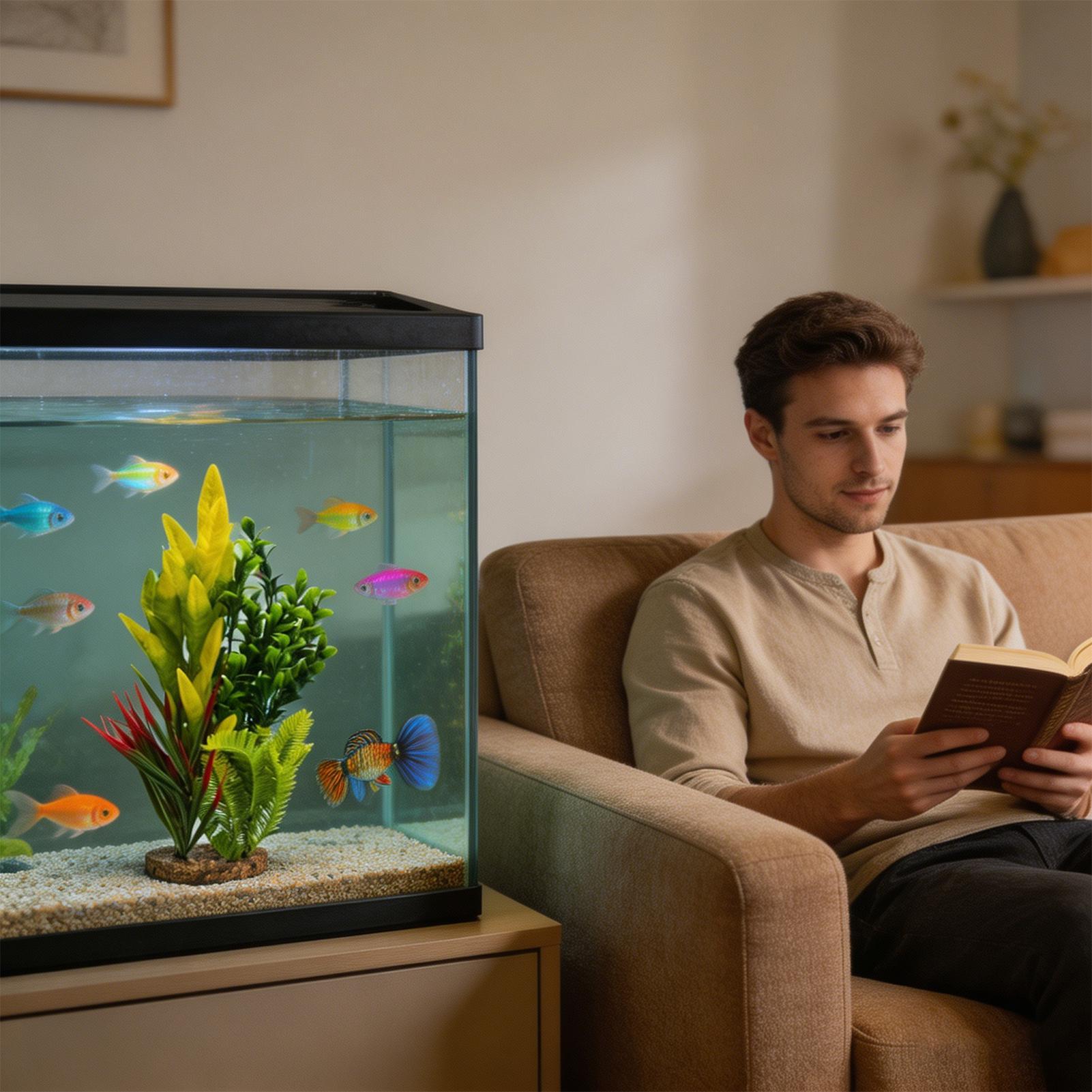 Plantas Artificiales para Acua - Planted Aquarium For Beginners reseña y precio