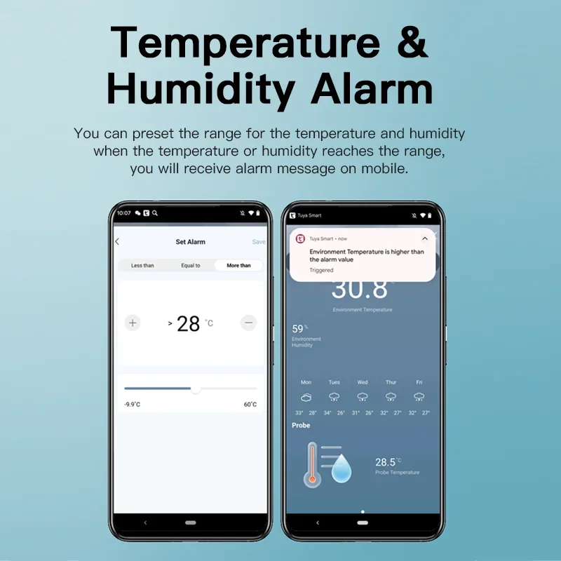 Sensor de temperatura y humeda - Aquarium Planting reseña y precio