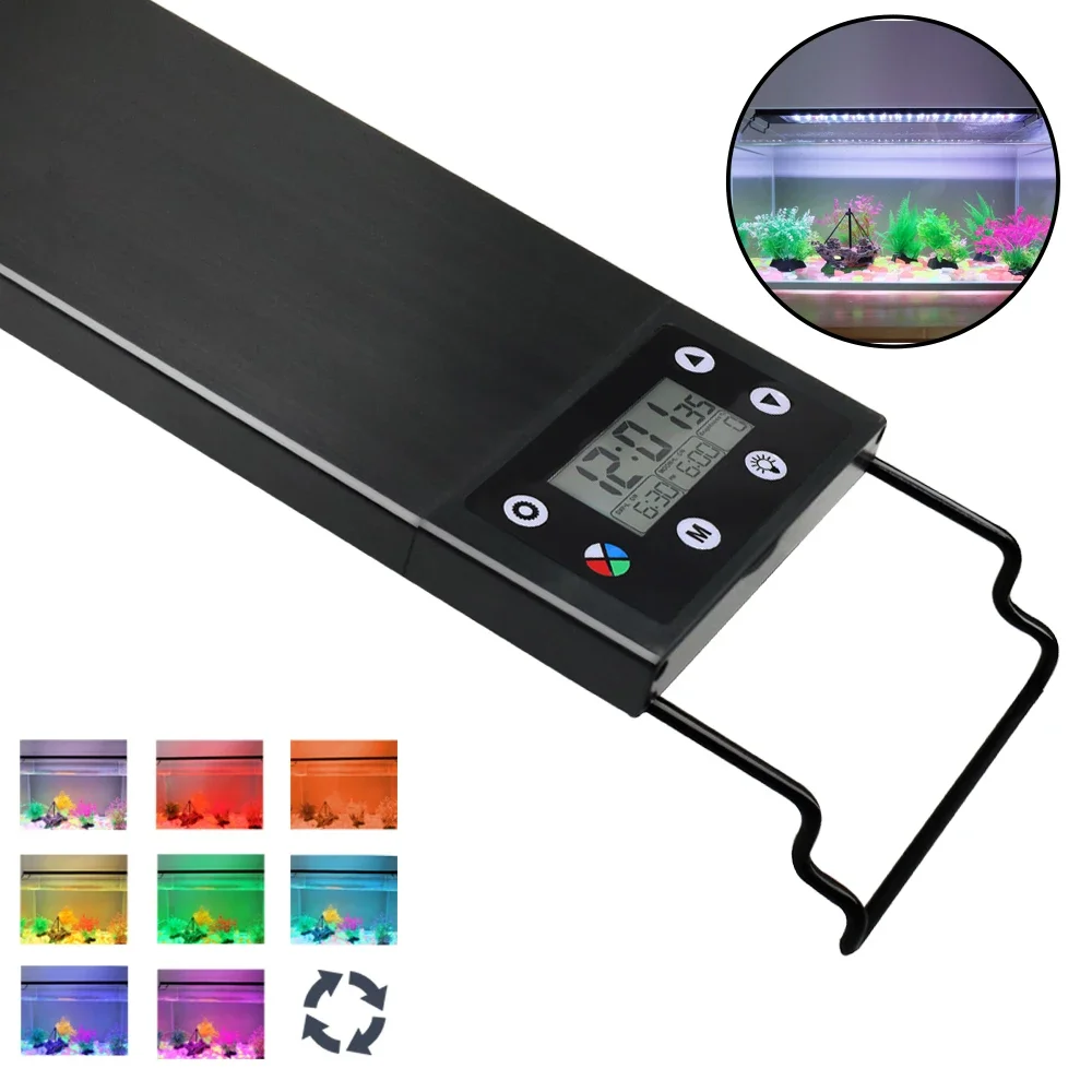 Luz LED para acuario impermeab - Aquarium Planted Tank Light reseña y precio