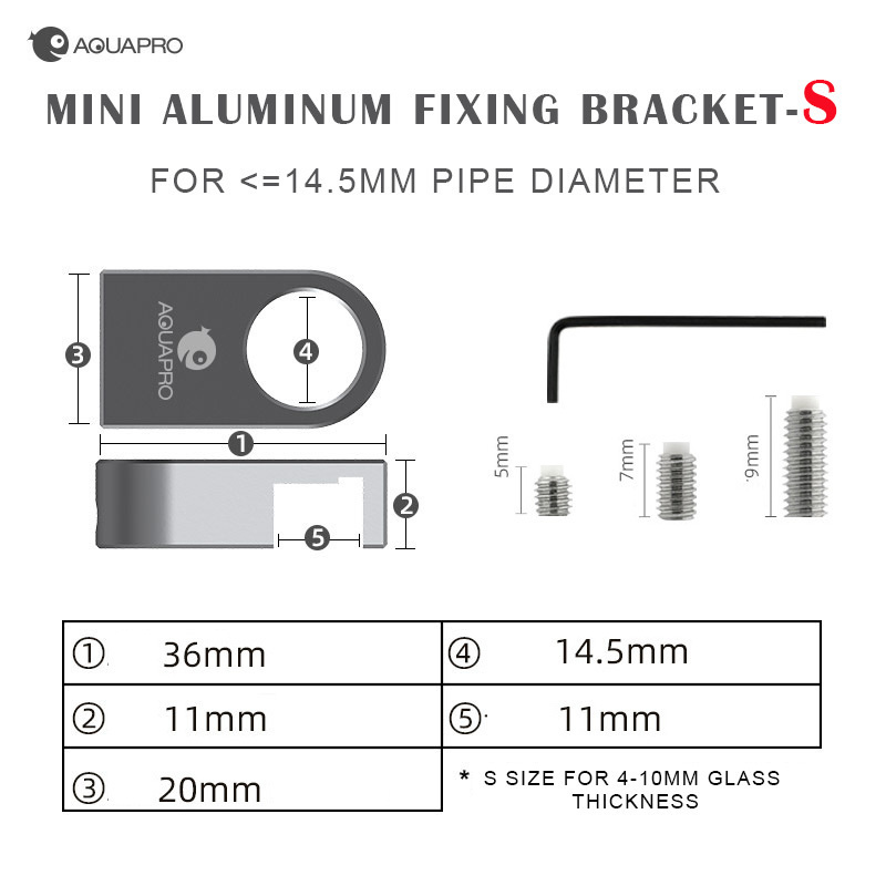 Mini soporte de aleación de al - Aquarium Plant Holder reseña y precio