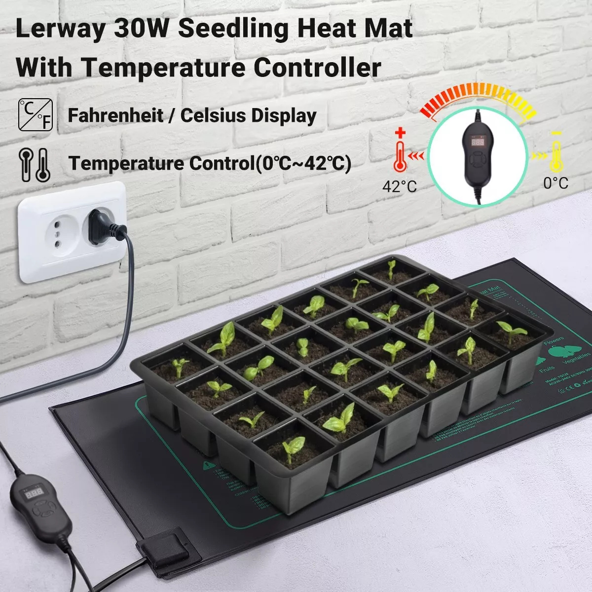 Estera calefactora para crecim - Planted Aquarium Heater reseña y precio