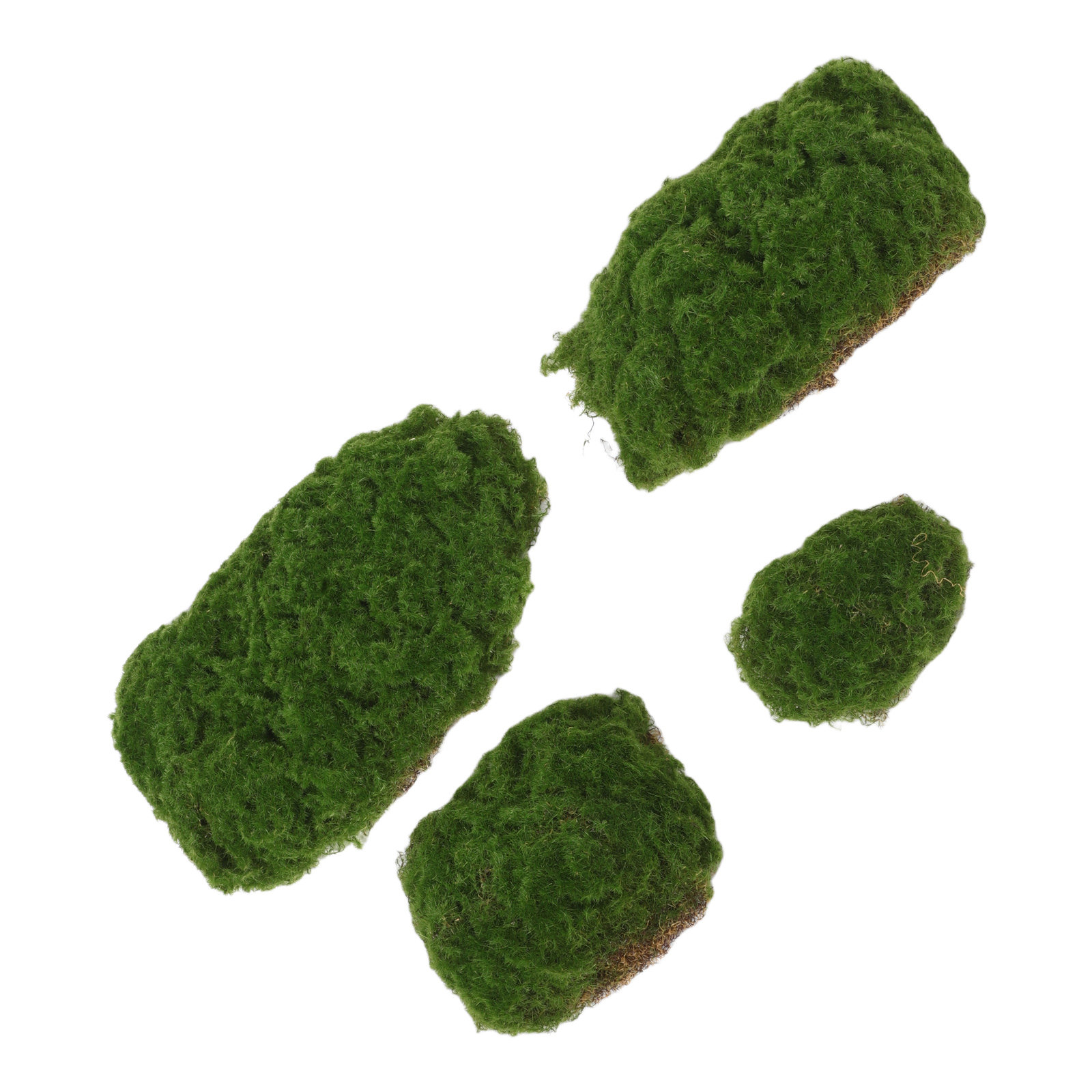 4 piezas de rocas de musgo art - Aquarium Planting reseña y precio