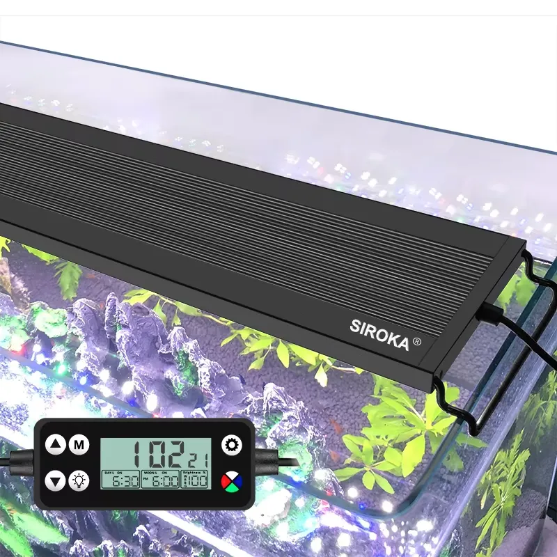 Lámpara LED para Acuario SIROK - Aquarium Planted Tank Light reseña y precio
