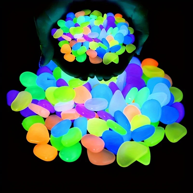 50-200 piezas de piedras lumin - Aquarium Planting reseña y precio