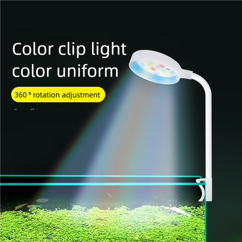 Lámpara LED de 3W con Clip par - Aquarium Plant Light Spectrum reseña y precio