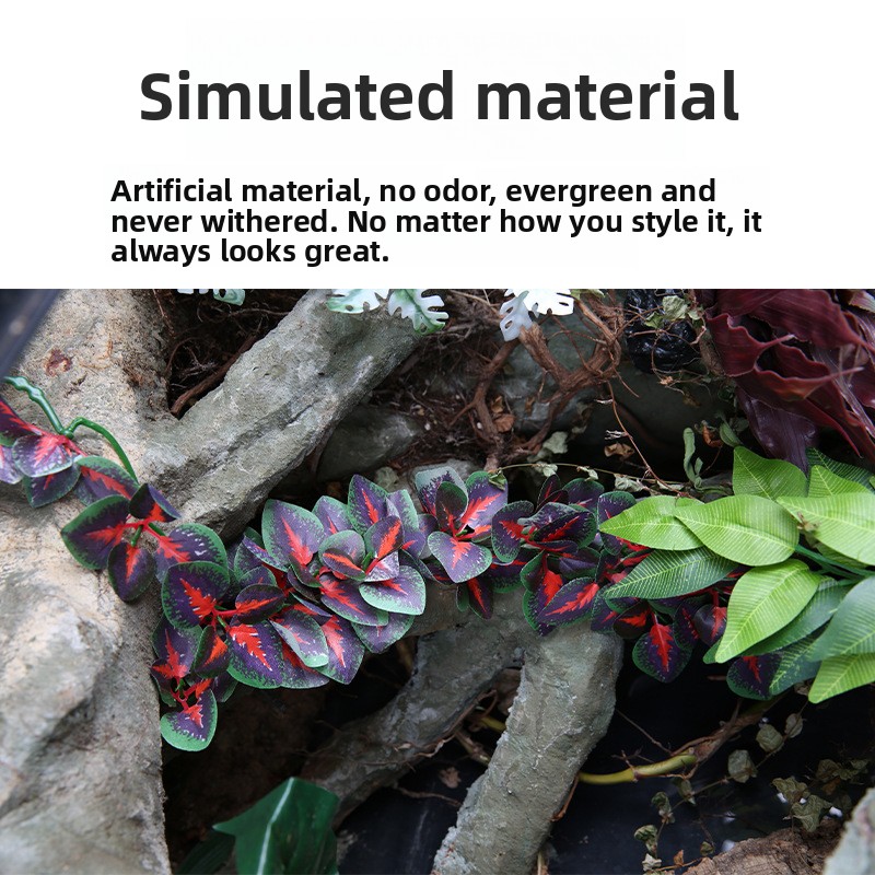 Reptizoo Plantas Artificiales  - Aquarium Plant Vine reseña y precio