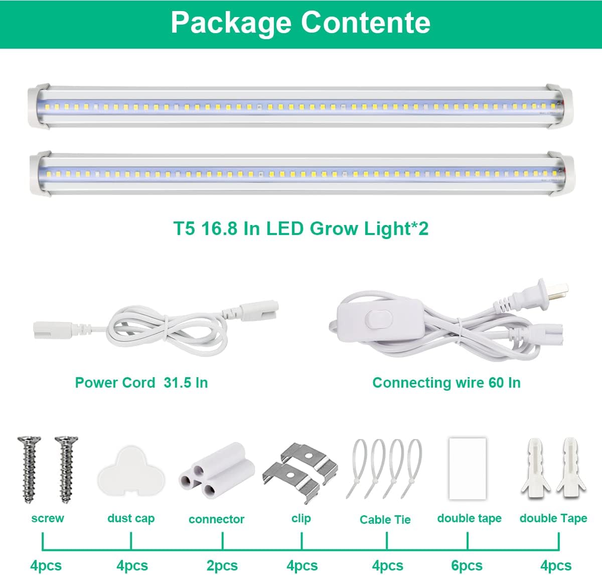 Lámpara LED de Cultivo para Pl - Aquarium Plant Seeds reseña y precio