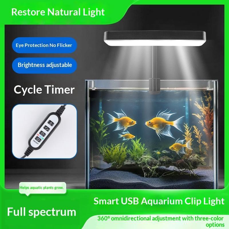 Luz LED de espectro completo p - Aquarium Planting reseña y precio