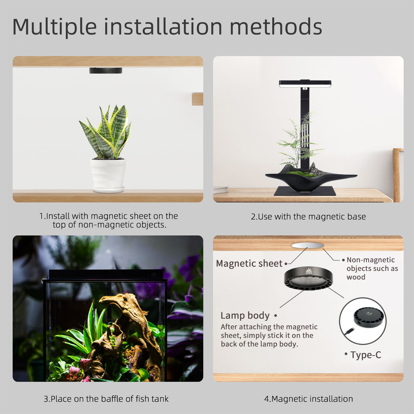 Lámpara de Cultivo para Planta - Planted Aquarium Uv Light reseña y precio